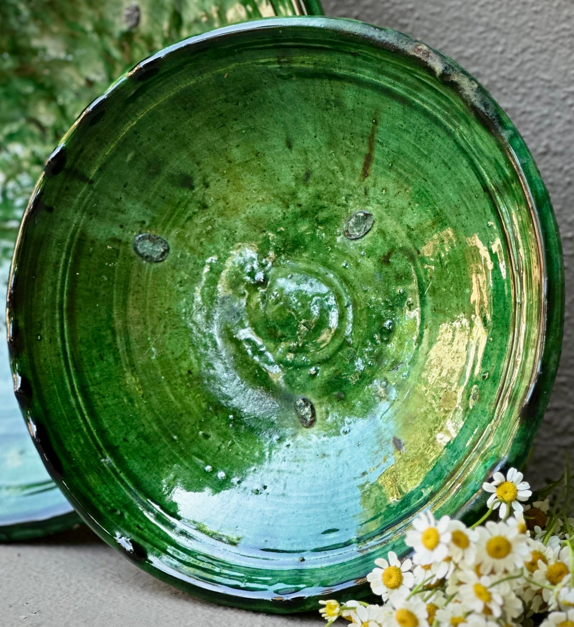 Moroccan Green Bowl Set