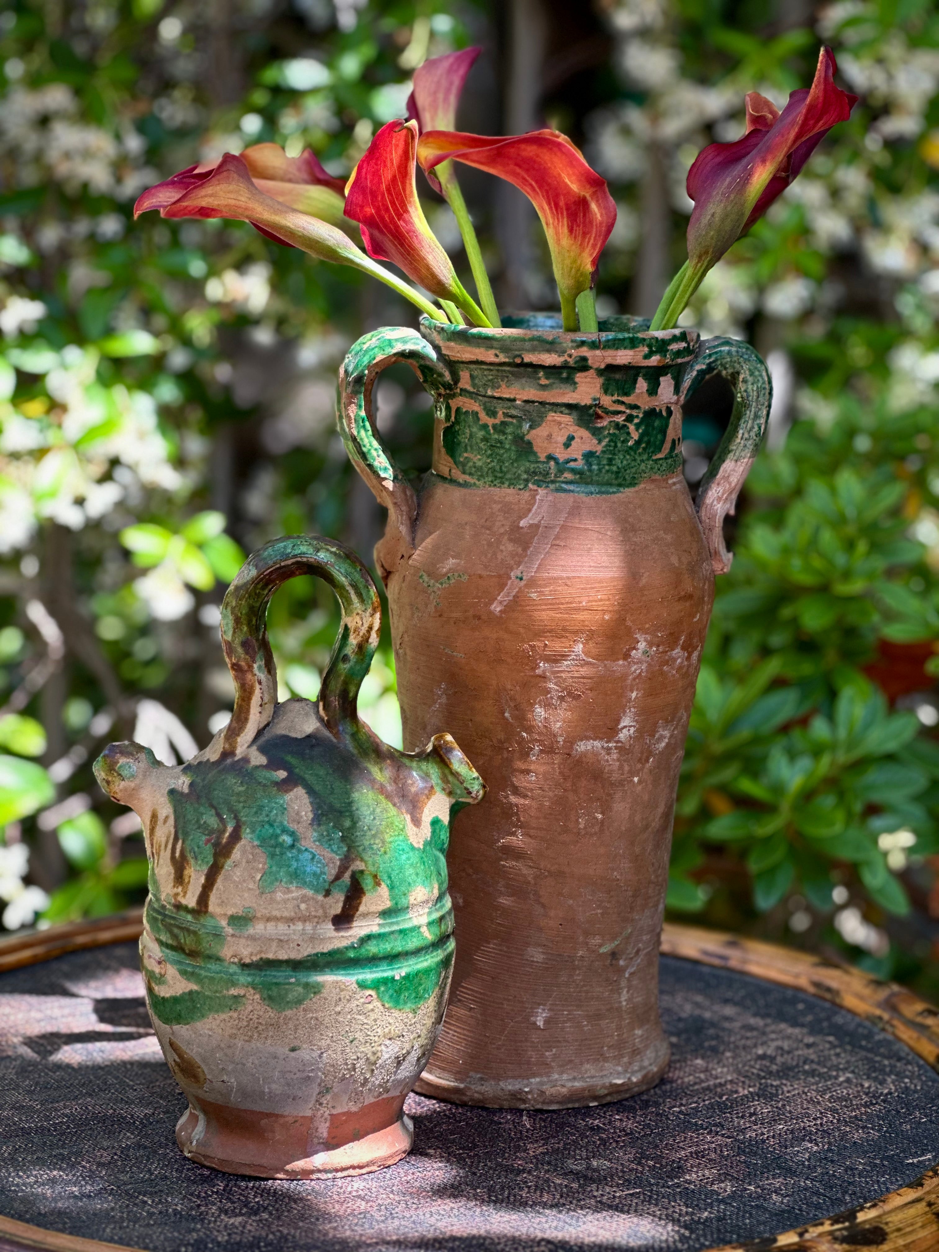Antique Italian Olive Jar